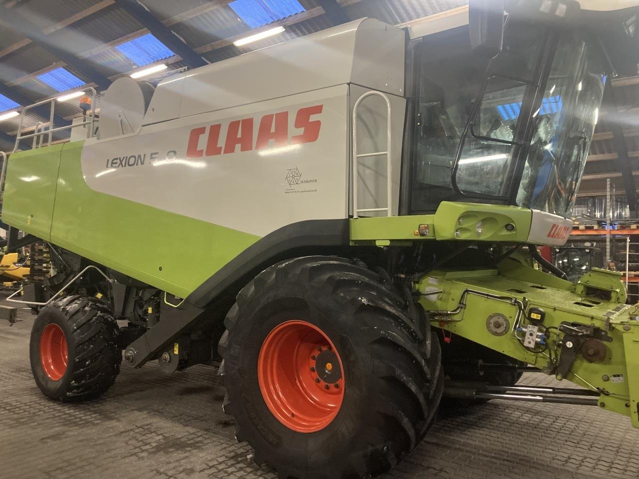Mähdrescher del tipo CLAAS LEXION 570, Gebrauchtmaschine In Thisted (Immagine 2)