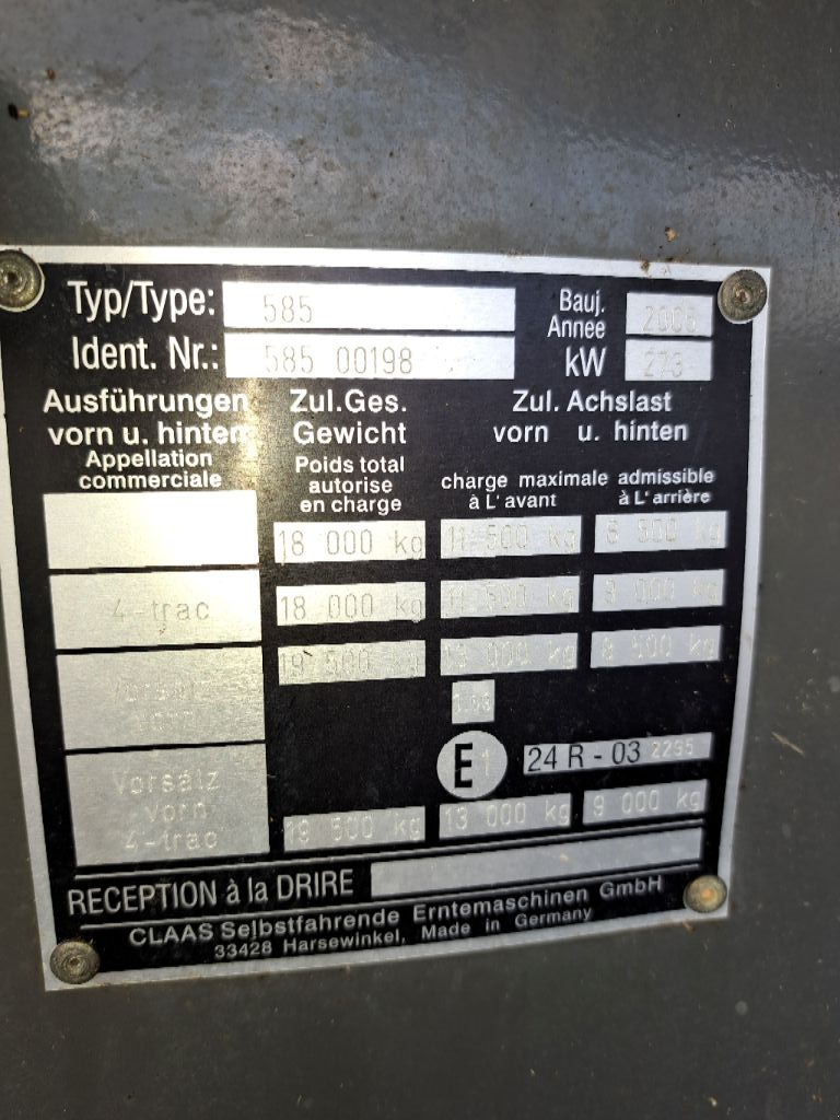 Mähdrescher типа CLAAS LEXION 570, Gebrauchtmaschine в CHATEAUBRIANT CEDEX (Фотография 7)