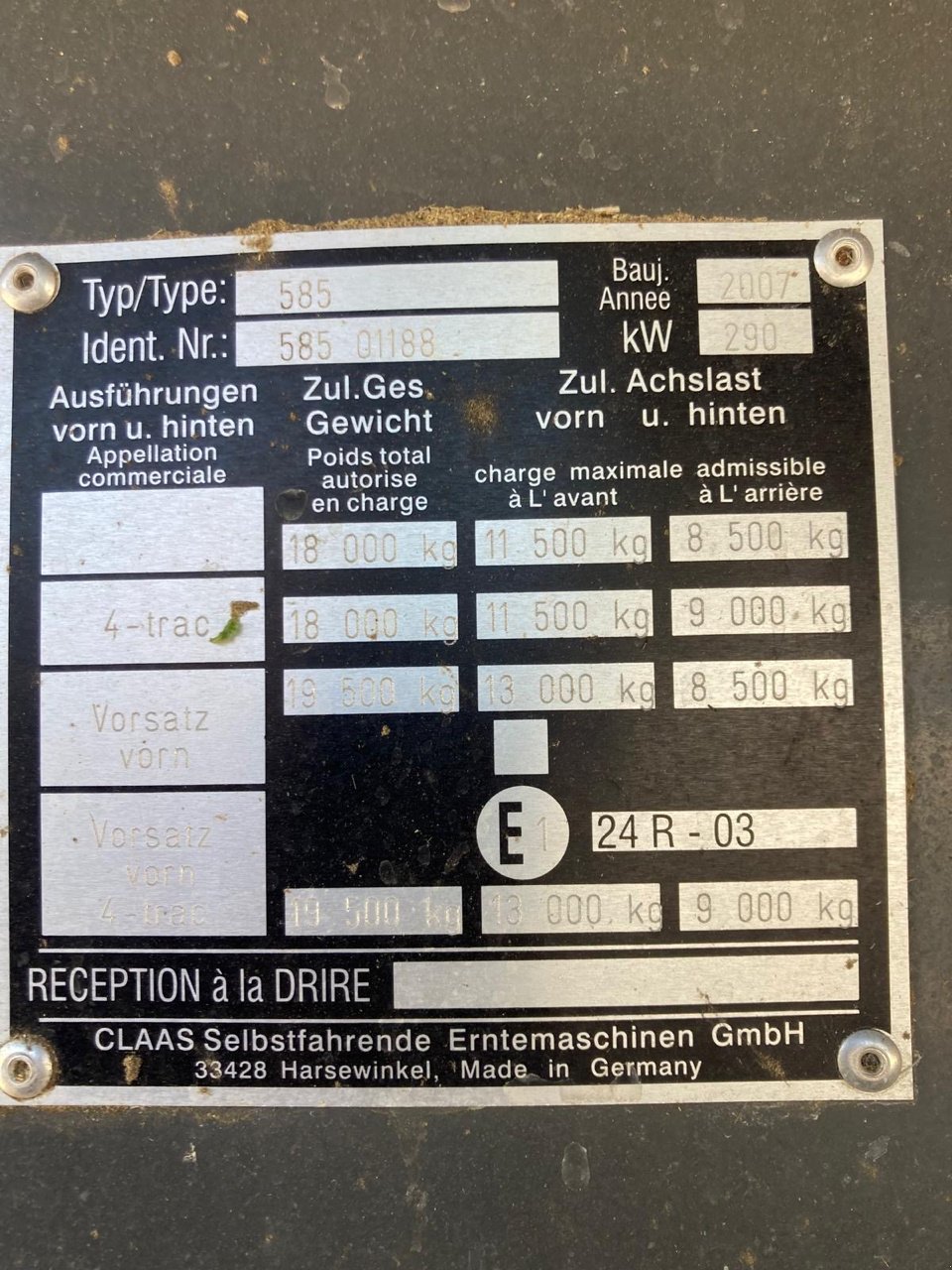 Mähdrescher a típus CLAAS LEXION 570, Gebrauchtmaschine ekkor: VERT TOULON (Kép 5)