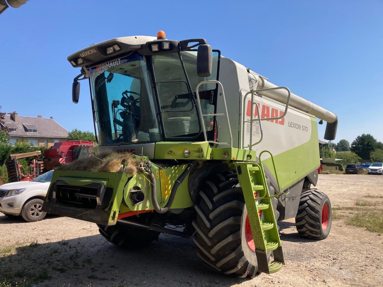 Mähdrescher a típus CLAAS LEXION 570, Gebrauchtmaschine ekkor: VERT TOULON (Kép 2)