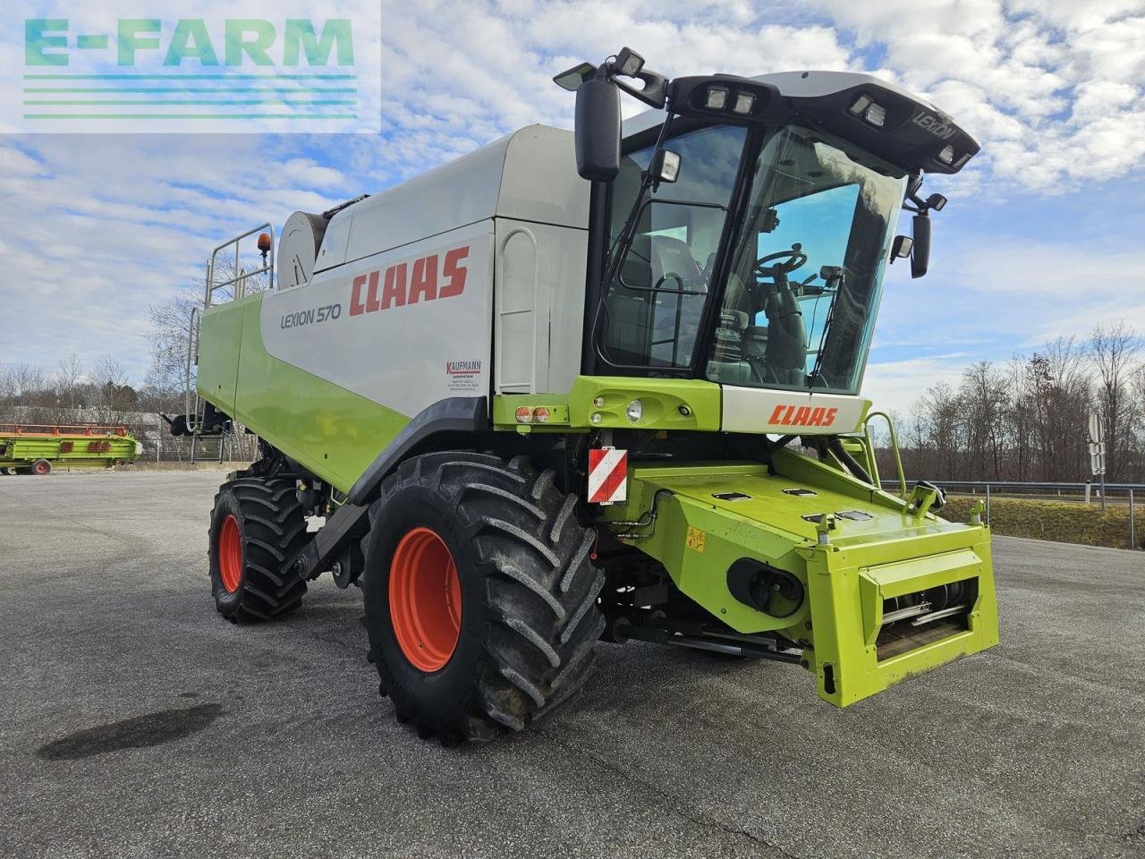 Mähdrescher Türe ait CLAAS lexion 570, Gebrauchtmaschine içinde ILZ (resim 3)