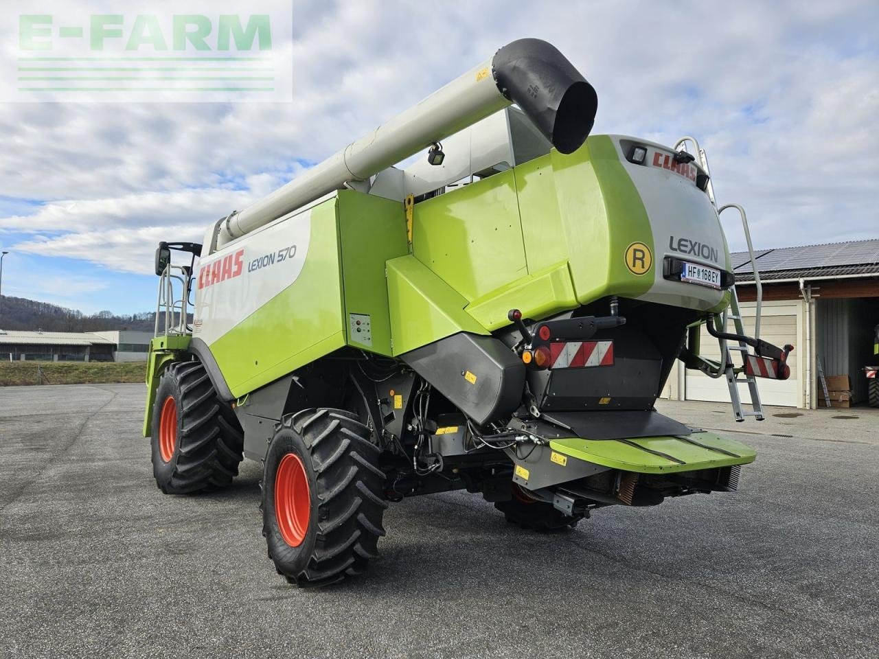 Mähdrescher Türe ait CLAAS lexion 570, Gebrauchtmaschine içinde ILZ (resim 8)