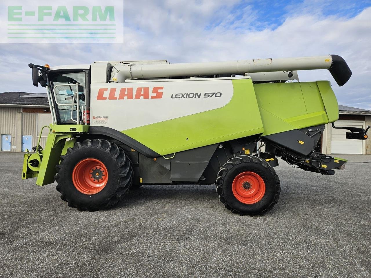 Mähdrescher Türe ait CLAAS lexion 570, Gebrauchtmaschine içinde ILZ (resim 9)