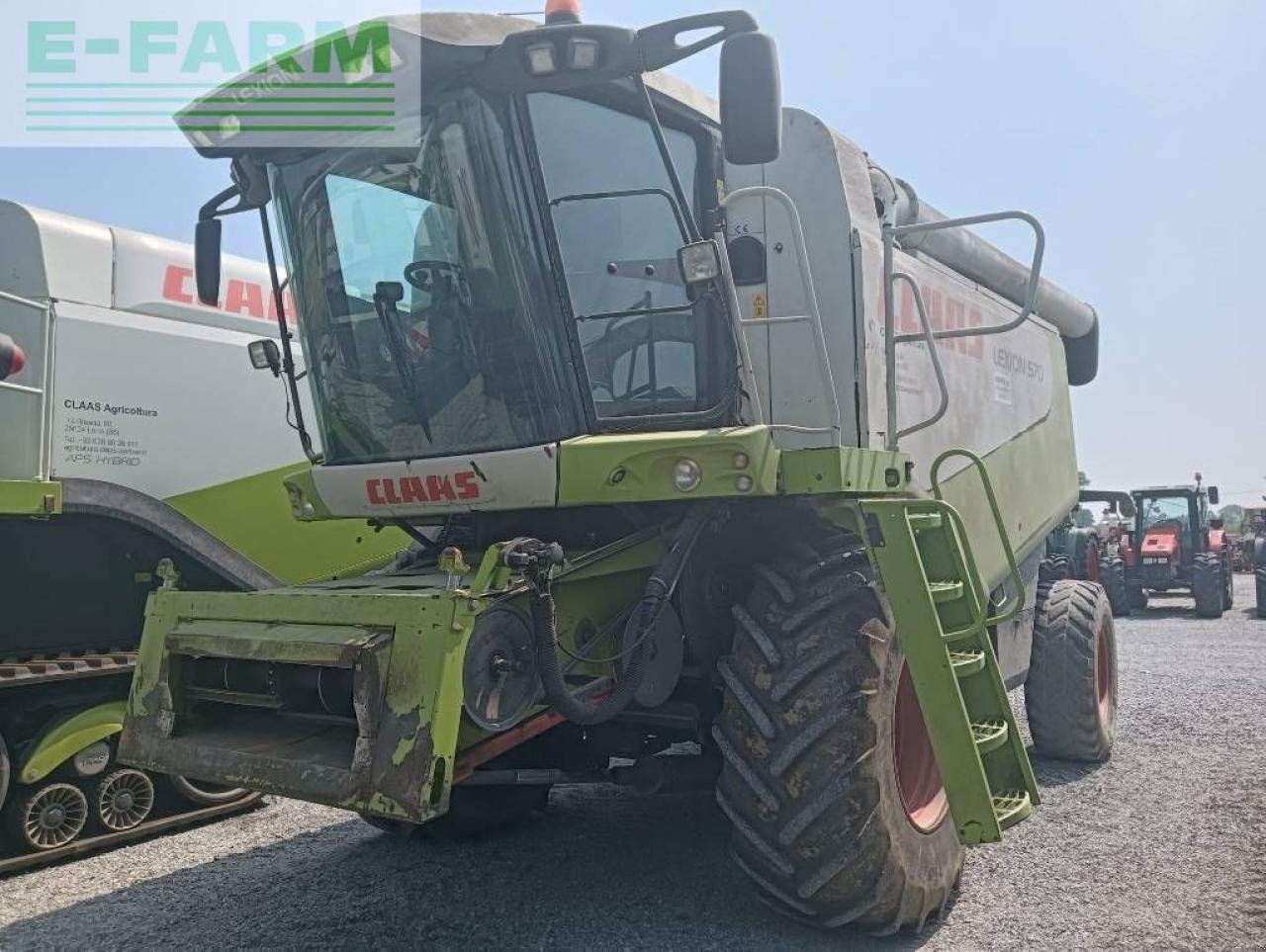 Mähdrescher Türe ait CLAAS lexion 570, Gebrauchtmaschine içinde LENO (resim 1)