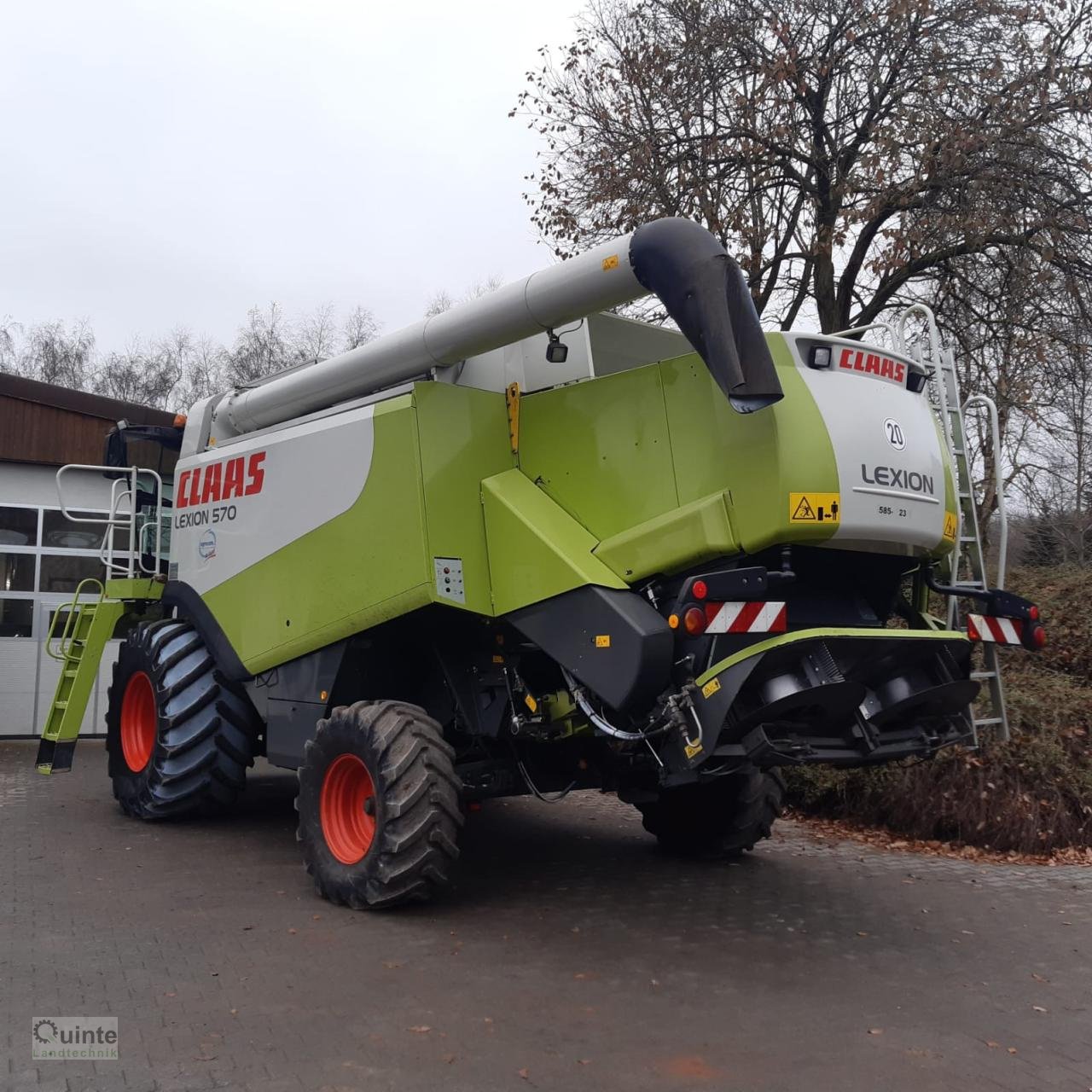 Mähdrescher typu CLAAS Lexion 570, Gebrauchtmaschine v Lichtenau-Kleinenberg (Obrázek 3)