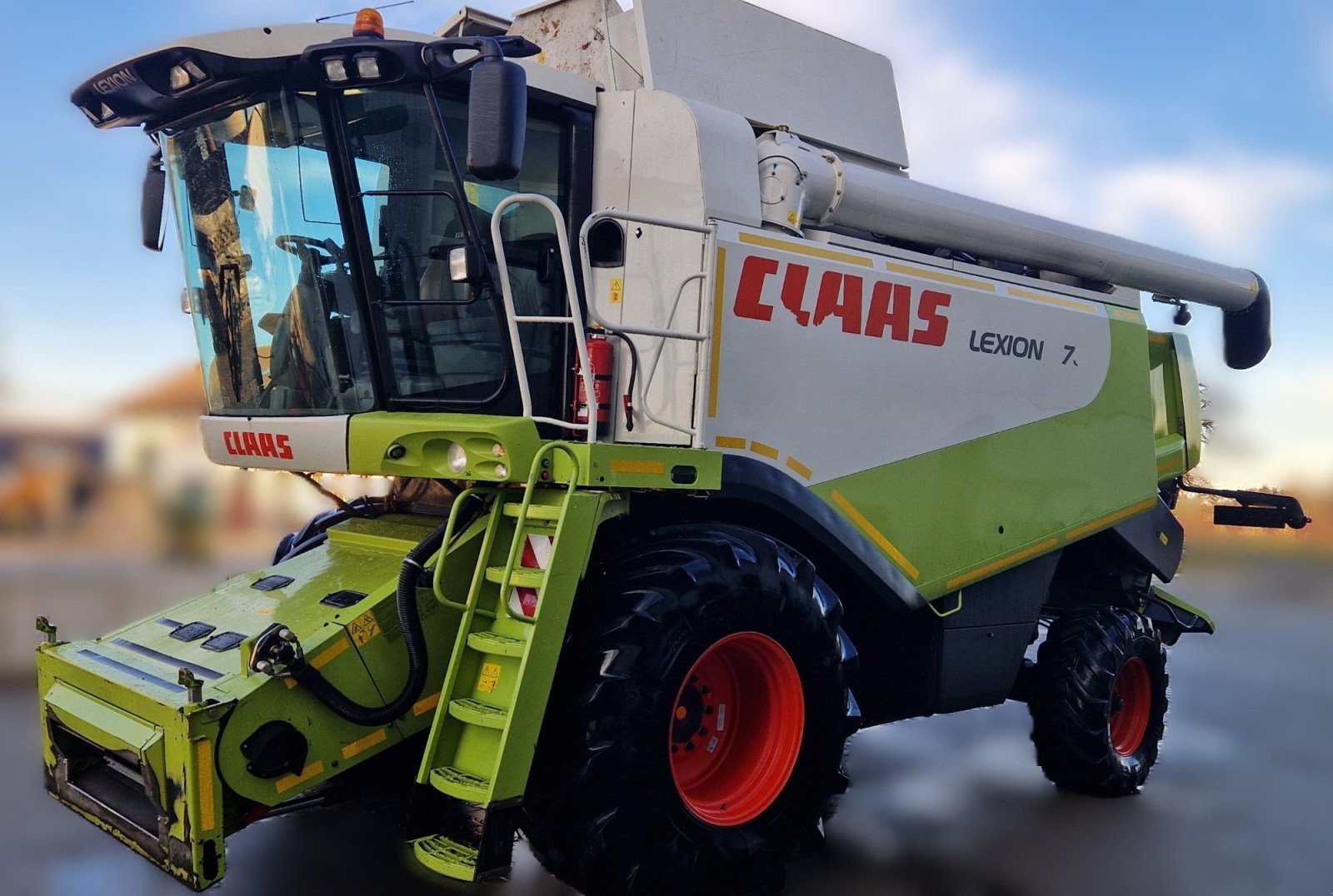 Mähdrescher Türe ait CLAAS Lexion 570, Gebrauchtmaschine içinde Kumhausen (resim 1)