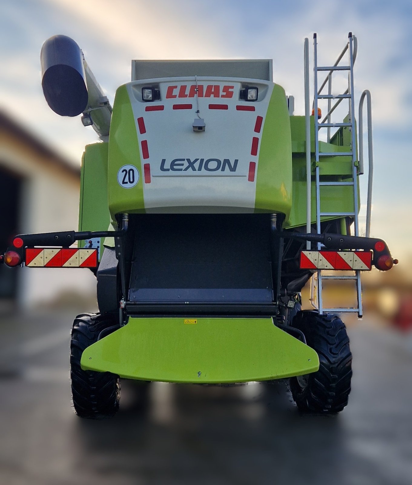 Mähdrescher Türe ait CLAAS Lexion 570, Gebrauchtmaschine içinde Kumhausen (resim 2)