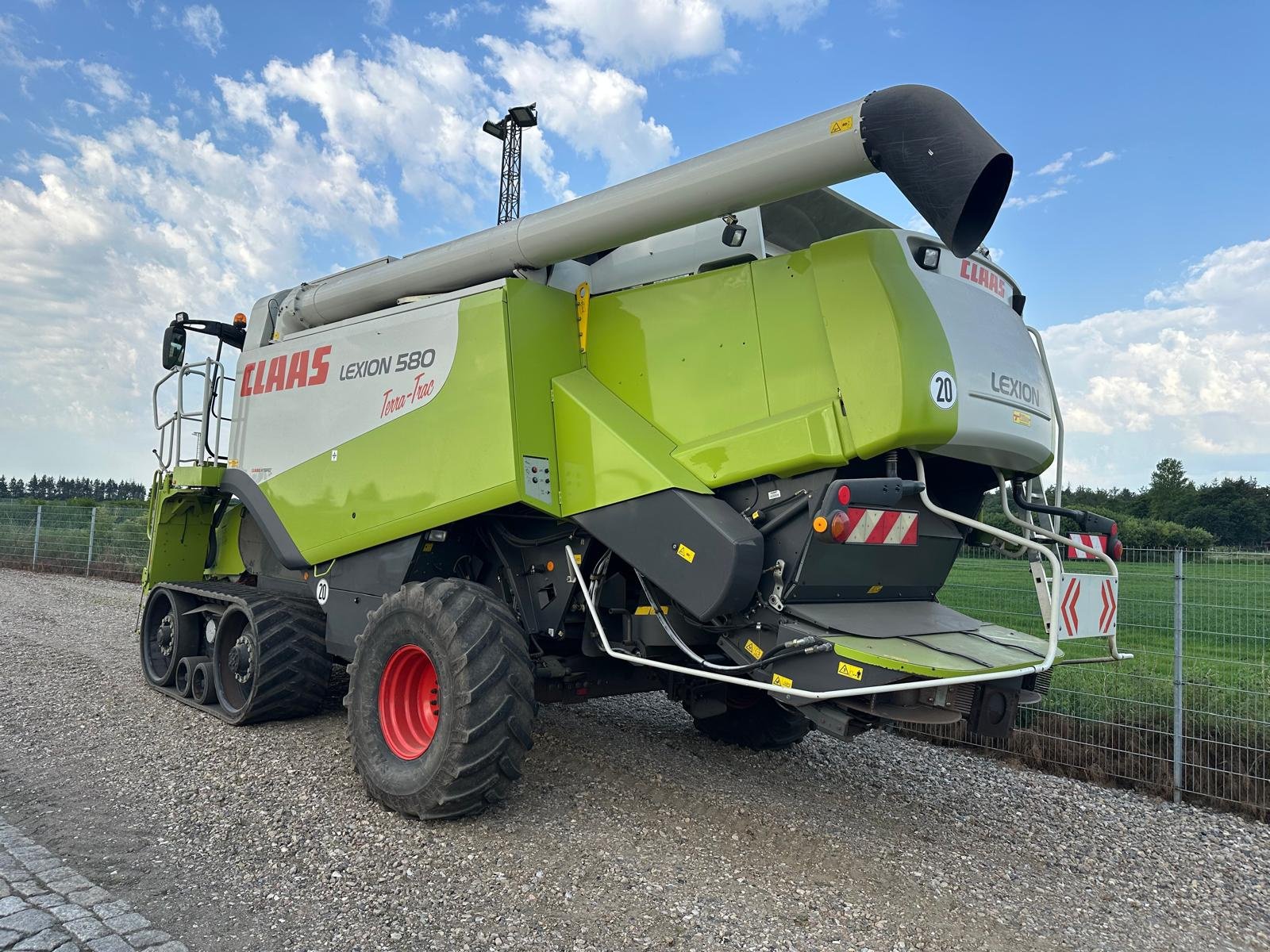 Mähdrescher typu CLAAS Lexion 580 Terra Trac, Gebrauchtmaschine v Husum (Obrázok 2)