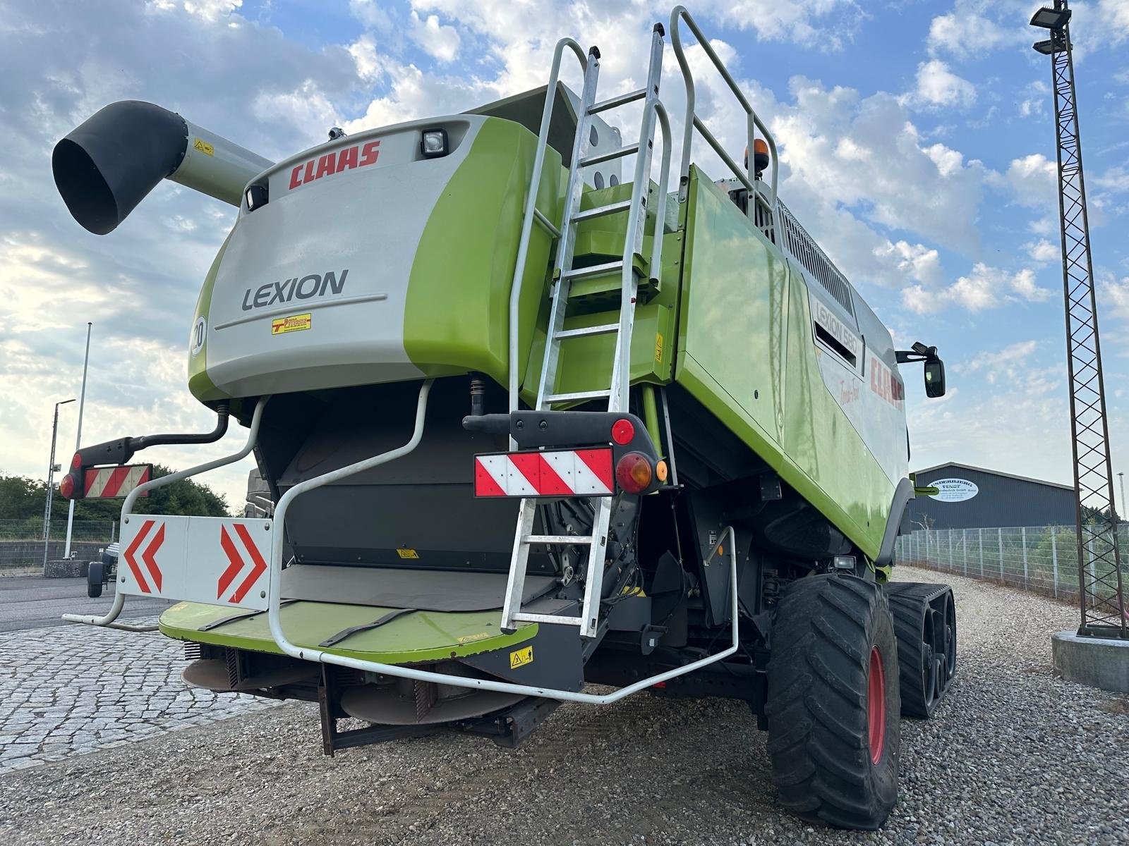 Mähdrescher typu CLAAS Lexion 580 Terra Trac, Gebrauchtmaschine v Husum (Obrázok 4)