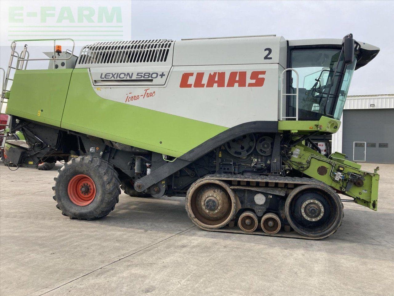 Mähdrescher des Typs CLAAS LEXION 580+ TT, Gebrauchtmaschine in CIRENCESTER (Bild 5)