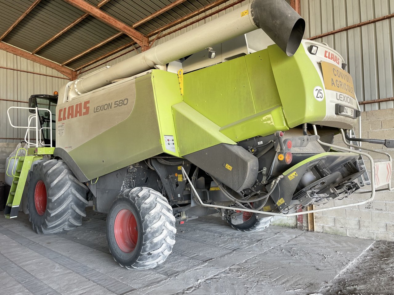 Mähdrescher του τύπου CLAAS LEXION 580, Gebrauchtmaschine σε VERT TOULON (Φωτογραφία 1)