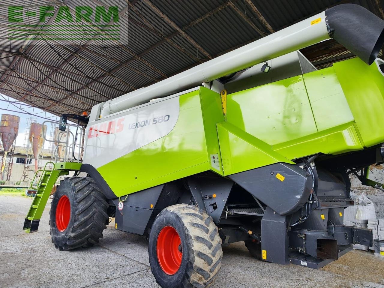 Mähdrescher tip CLAAS Lexion 580, Gebrauchtmaschine in Hamburg (Poză 2)