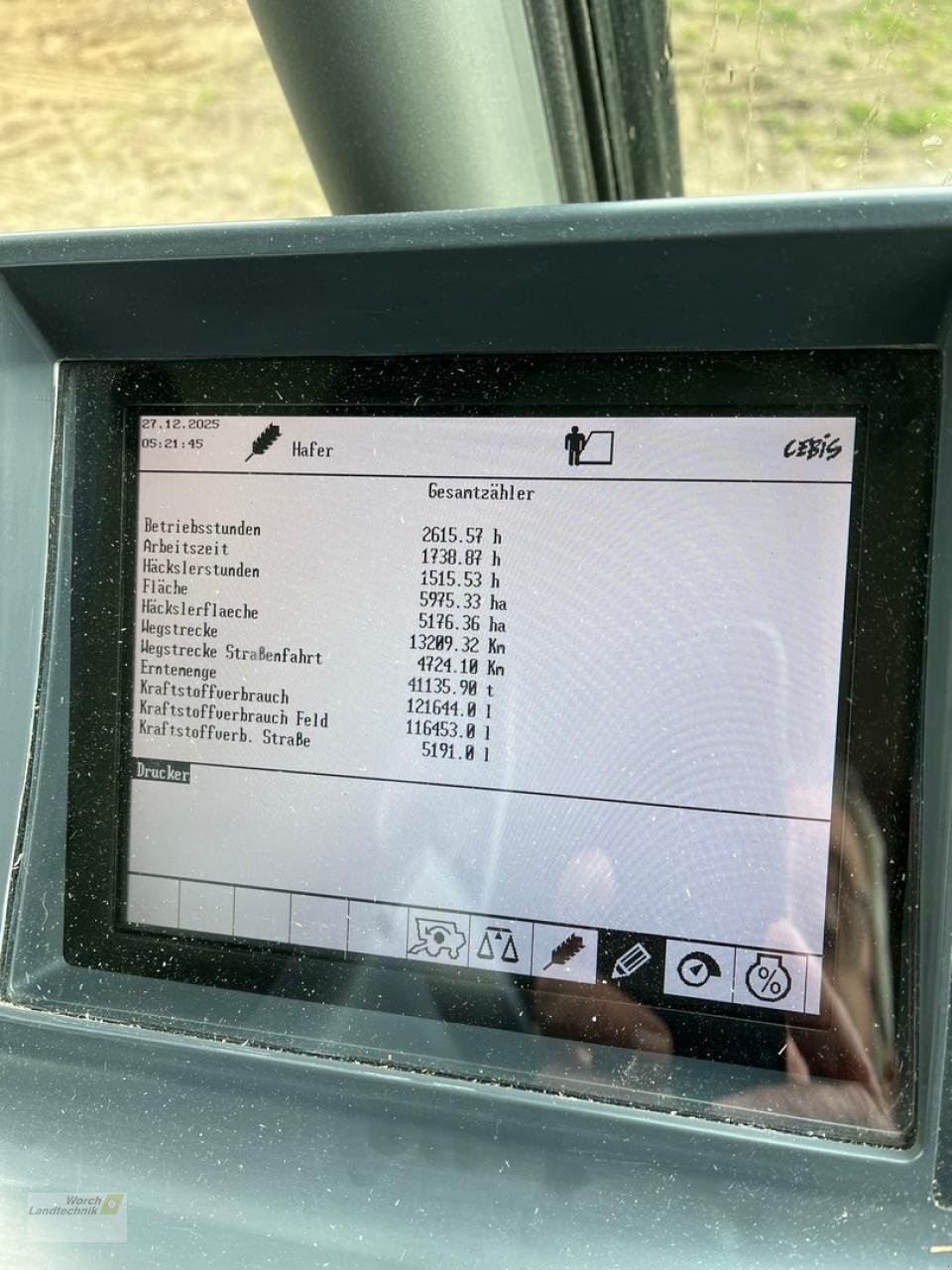 Mähdrescher des Typs CLAAS Lexion 580, Gebrauchtmaschine in Schora (Bild 11)