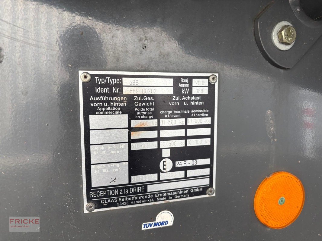 Mähdrescher des Typs CLAAS Lexion 600  *SW V900*, Gebrauchtmaschine in Demmin (Bild 12)