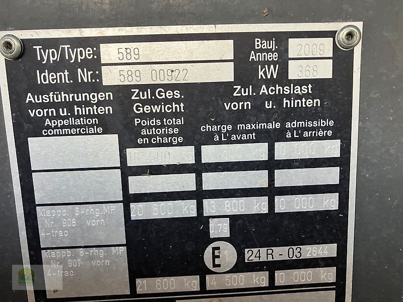 Mähdrescher van het type CLAAS Lexion 600, Gebrauchtmaschine in Salsitz (Foto 5)