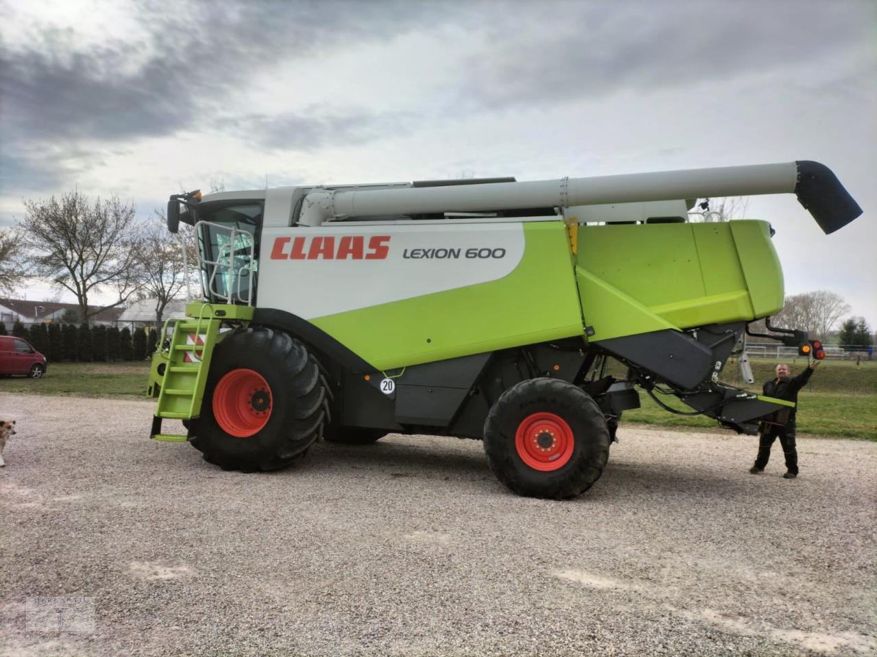 Mähdrescher a típus CLAAS Lexion 600, Gebrauchtmaschine ekkor: Pragsdorf (Kép 2)