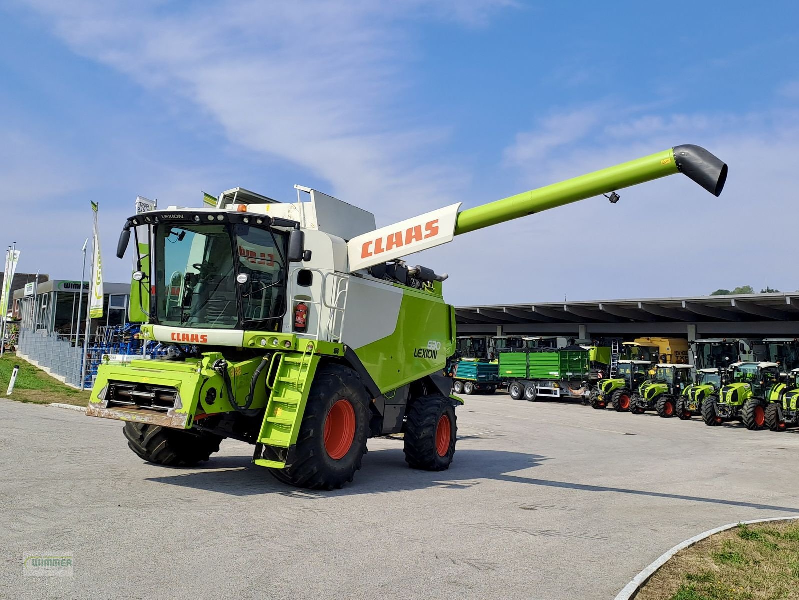 Mähdrescher des Typs CLAAS LEXION 630 - ALLRAD - (gebrauchter LEXION 600), Gebrauchtmaschine in Kematen (Bild 2)