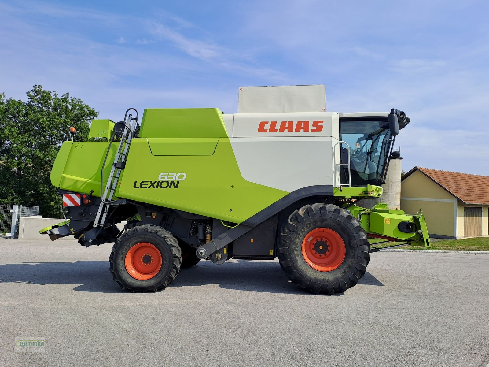 Mähdrescher des Typs CLAAS LEXION 630 - ALLRAD - (gebrauchter LEXION 600), Gebrauchtmaschine in Kematen (Bild 4)