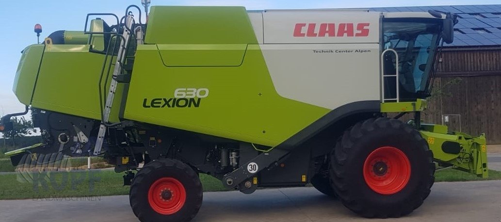 Mähdrescher des Typs CLAAS Lexion 630 Montana 3,3m / 3,5m, Gebrauchtmaschine in Schutterzell (Bild 4)