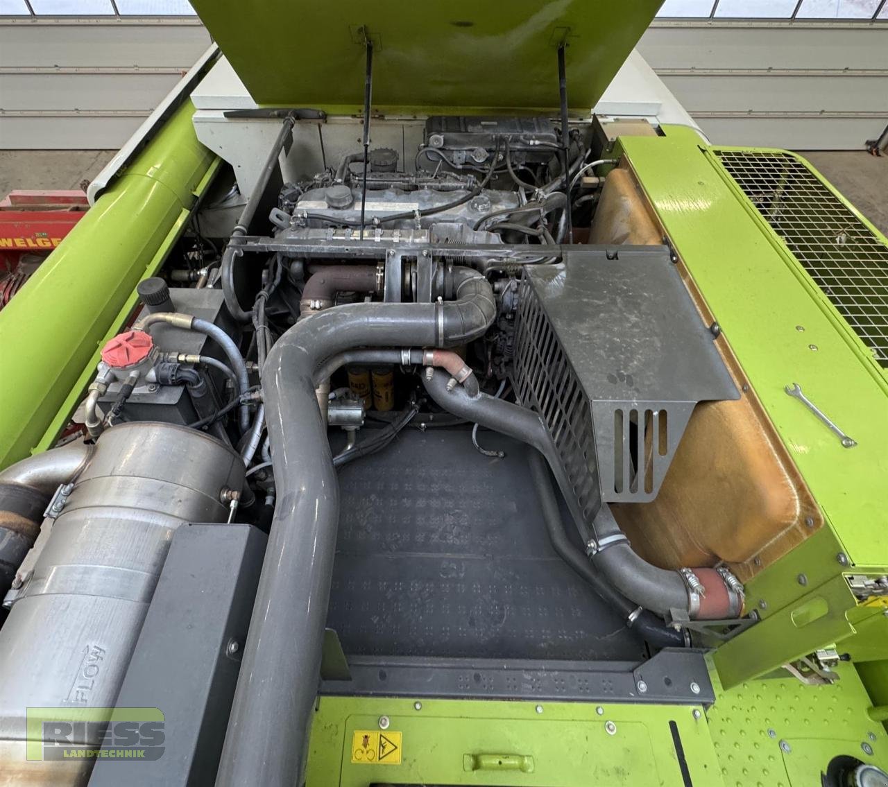 Mähdrescher des Typs CLAAS LEXION 630 MONTANA T4, Gebrauchtmaschine in Homberg/Ohm - Maulbach (Bild 9)