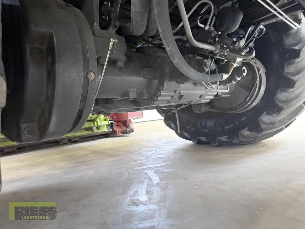 Mähdrescher des Typs CLAAS LEXION 630 MONTANA T4, Gebrauchtmaschine in Homberg/Ohm - Maulbach (Bild 14)