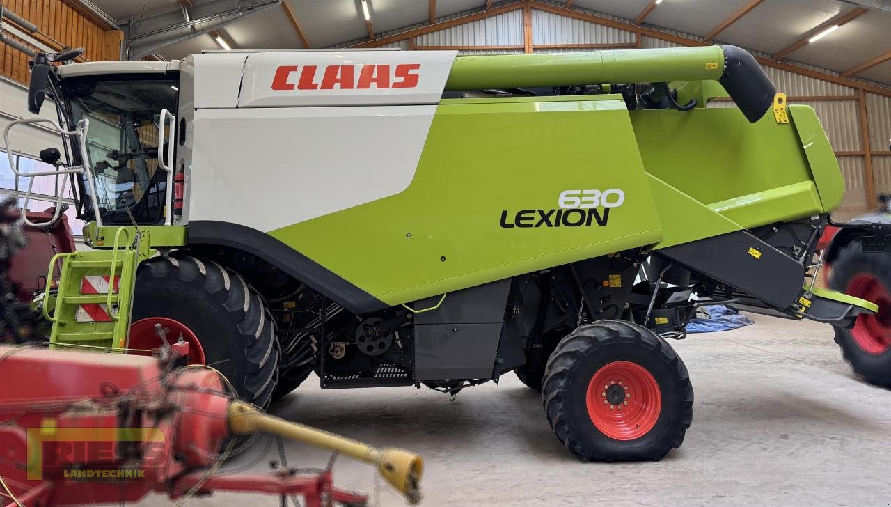 Mähdrescher des Typs CLAAS LEXION 630 MONTANA T4, Gebrauchtmaschine in Homberg/Ohm - Maulbach (Bild 21)