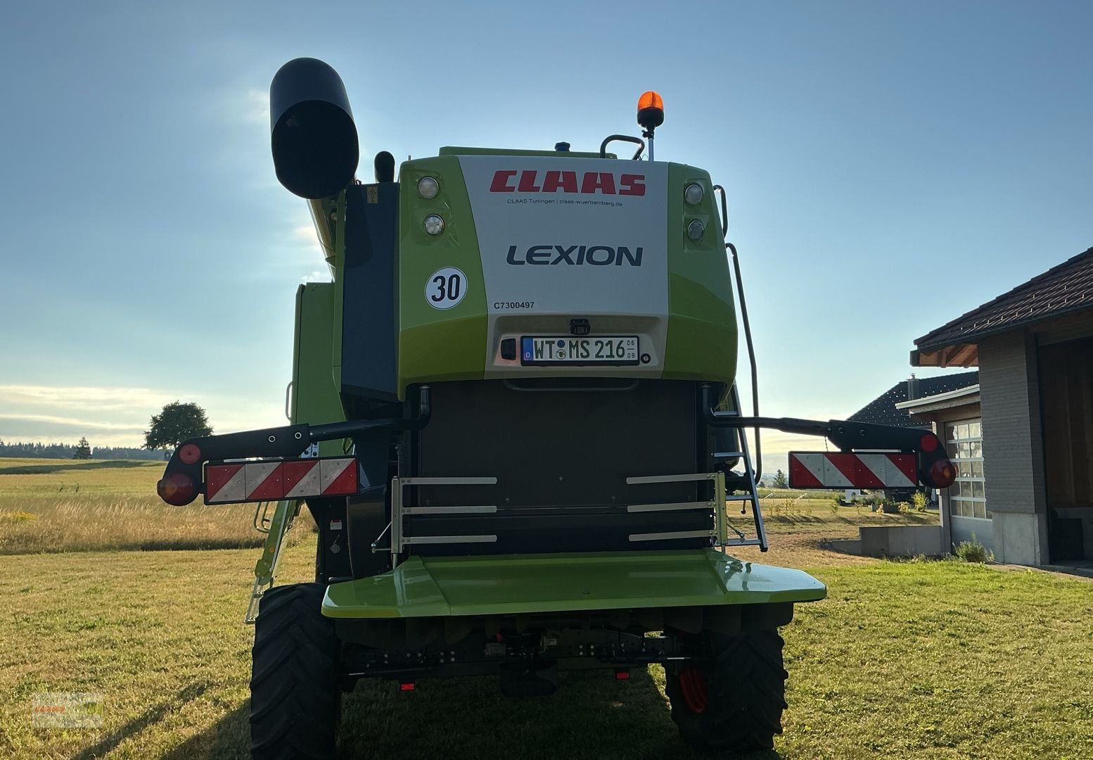 Mähdrescher del tipo CLAAS Lexion 630 Montana, Gebrauchtmaschine In Tuningen (Immagine 5)