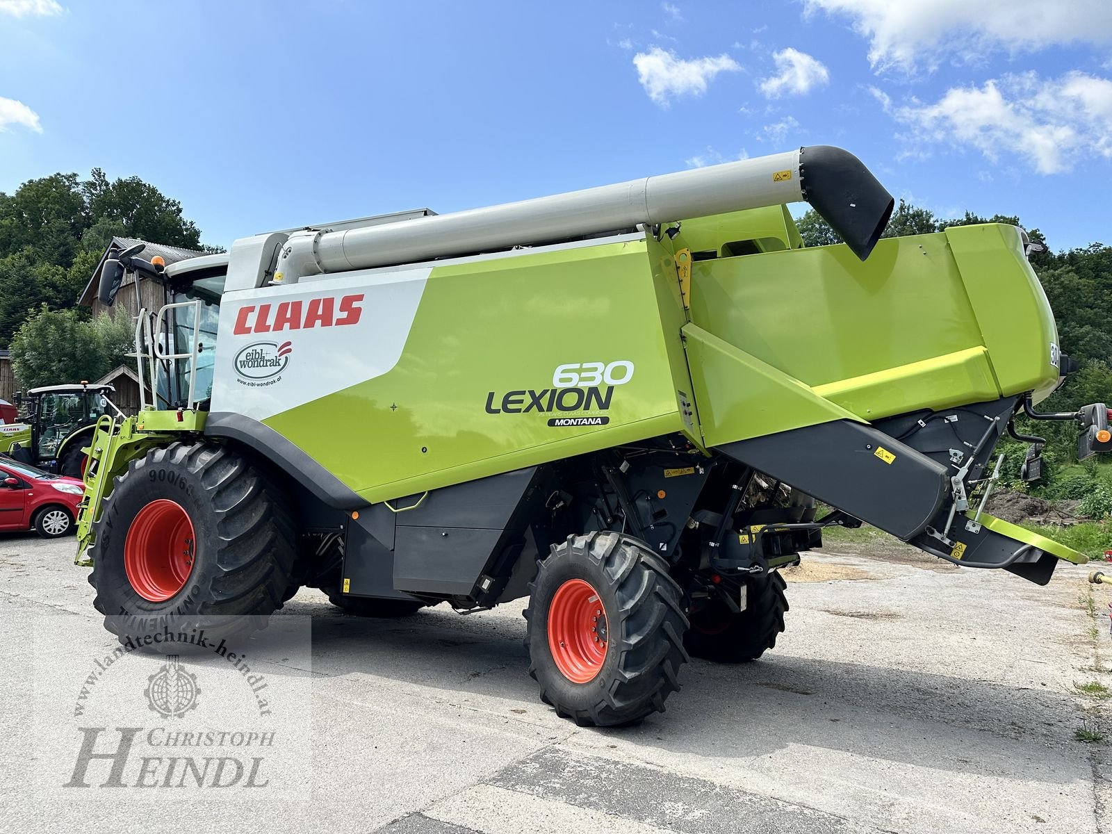 Mähdrescher of the type CLAAS Lexion 630 Montana, Gebrauchtmaschine in Stephanshart (Picture 13)