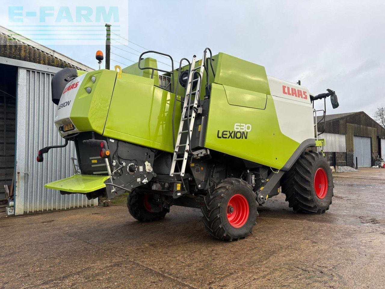 Mähdrescher типа CLAAS LEXION 630, Gebrauchtmaschine в SUFFOLK (Фотография 17)