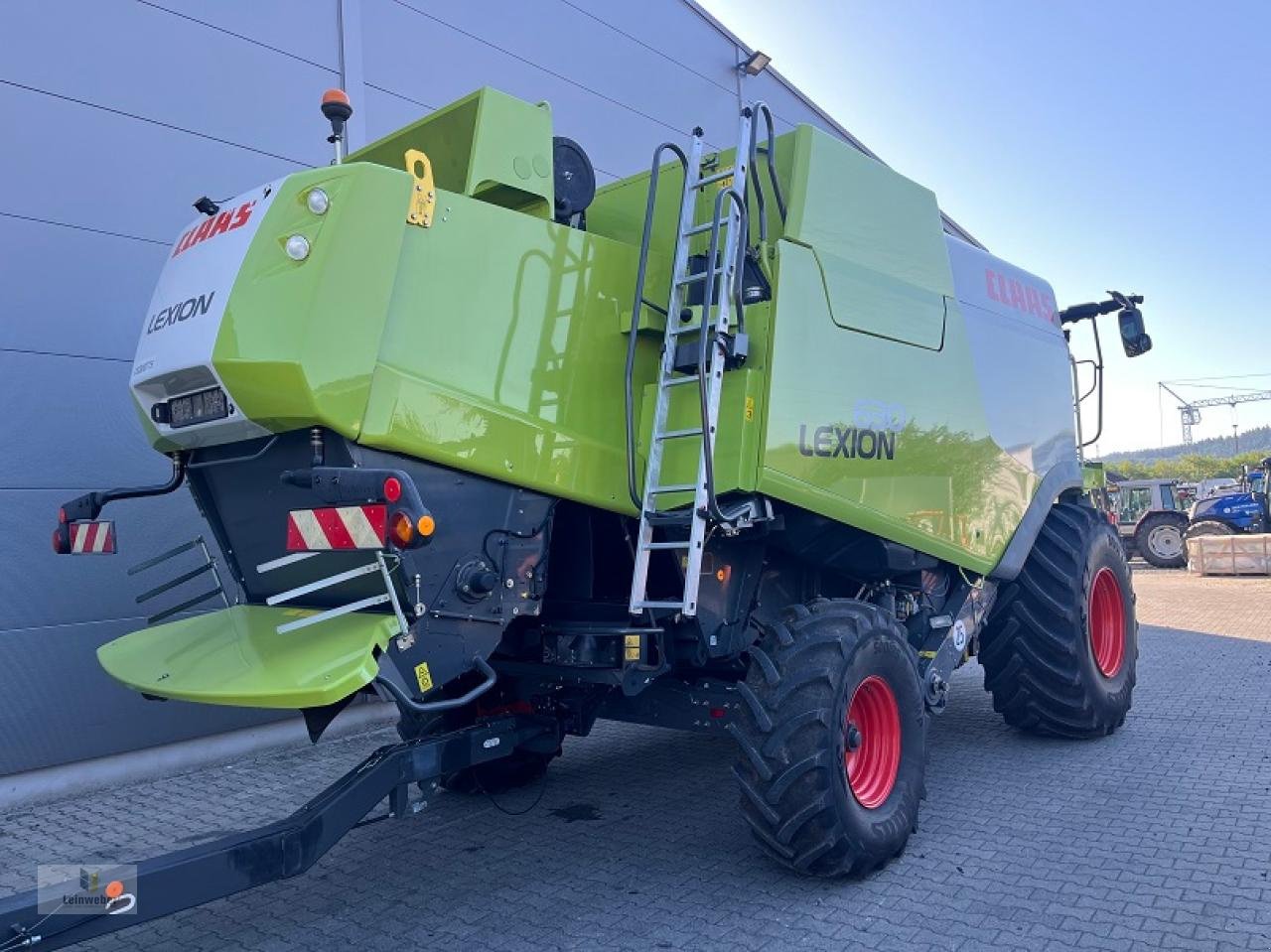 Mähdrescher des Typs CLAAS Lexion 630, Gebrauchtmaschine in Neuhof - Dorfborn (Bild 4)