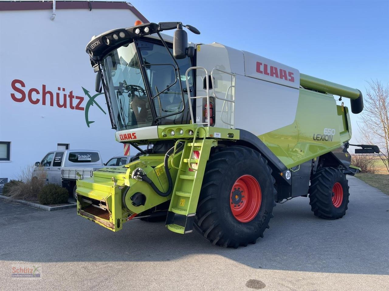 Mähdrescher tip CLAAS Lexion 650 3D GPS S7, Gebrauchtmaschine in Schierling (Poză 2)
