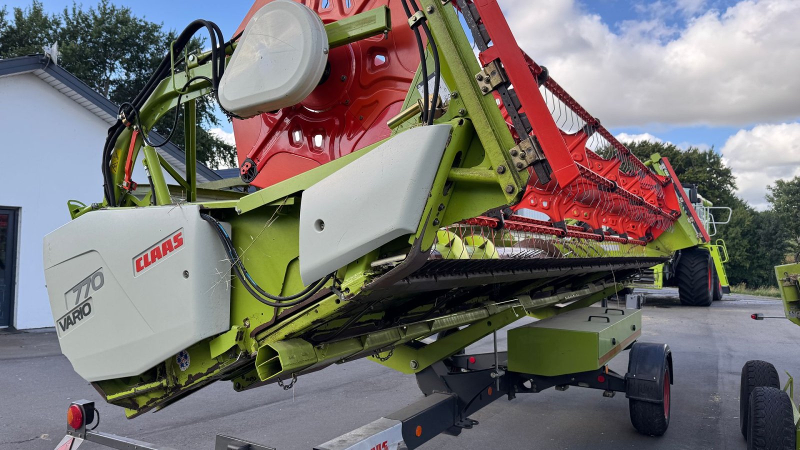 Mähdrescher typu CLAAS LEXION 650 KUN 890 TIMER OG V770 SKÆREBORD!, Gebrauchtmaschine v Nørager (Obrázek 19)