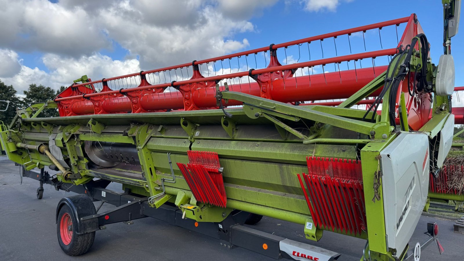 Mähdrescher typu CLAAS LEXION 650 KUN 890 TIMER OG V770 SKÆREBORD!, Gebrauchtmaschine v Nørager (Obrázek 20)