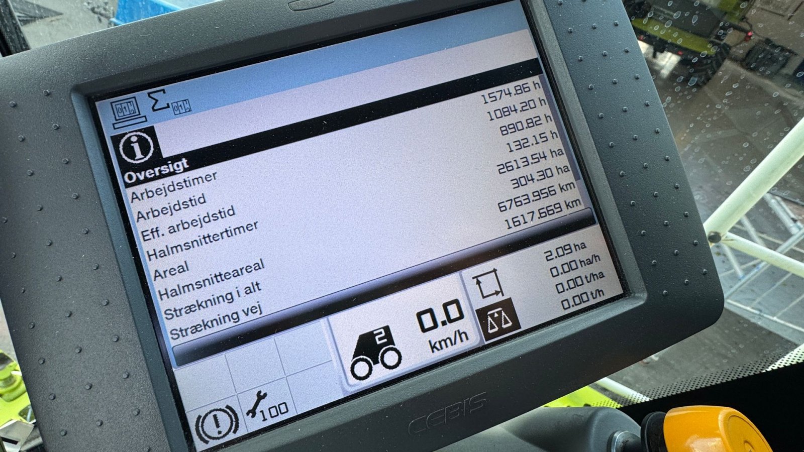 Mähdrescher typu CLAAS LEXION 650 KUN 890 TIMER OG V770 SKÆREBORD!, Gebrauchtmaschine v Nørager (Obrázek 16)