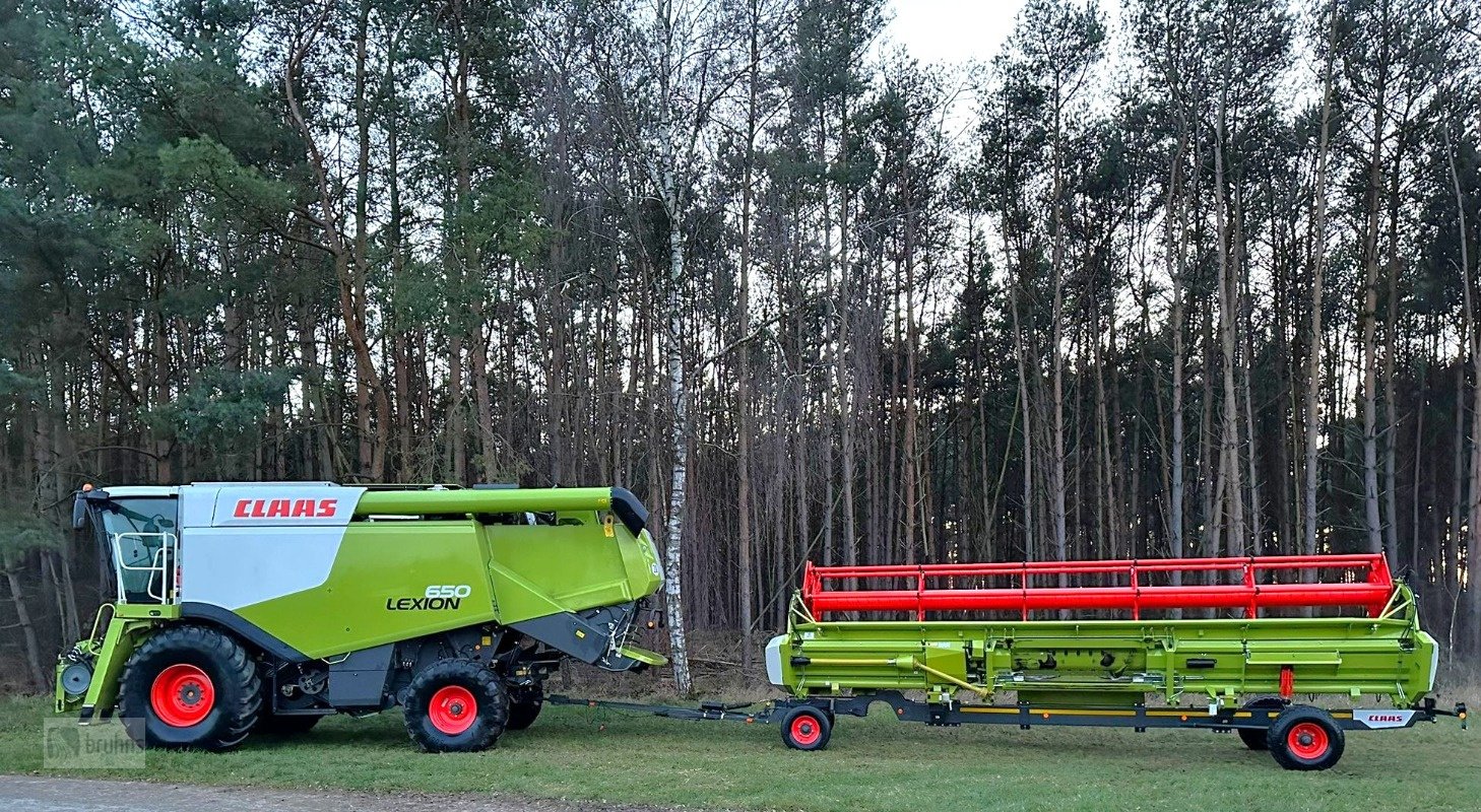 Mähdrescher del tipo CLAAS Lexion 650 mit Vario 770-nur 654 Trommelstunden, Gebrauchtmaschine en Karstädt (Imagen 2)