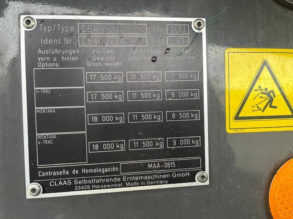 Mähdrescher of the type CLAAS Lexion 650, Gebrauchtmaschine in Vinderup (Picture 8)