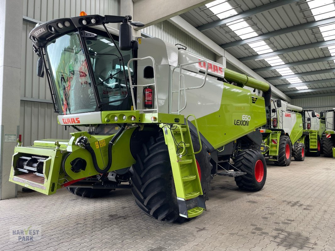 Mähdrescher des Typs CLAAS Lexion 650, Gebrauchtmaschine in Emsbüren (Bild 1)