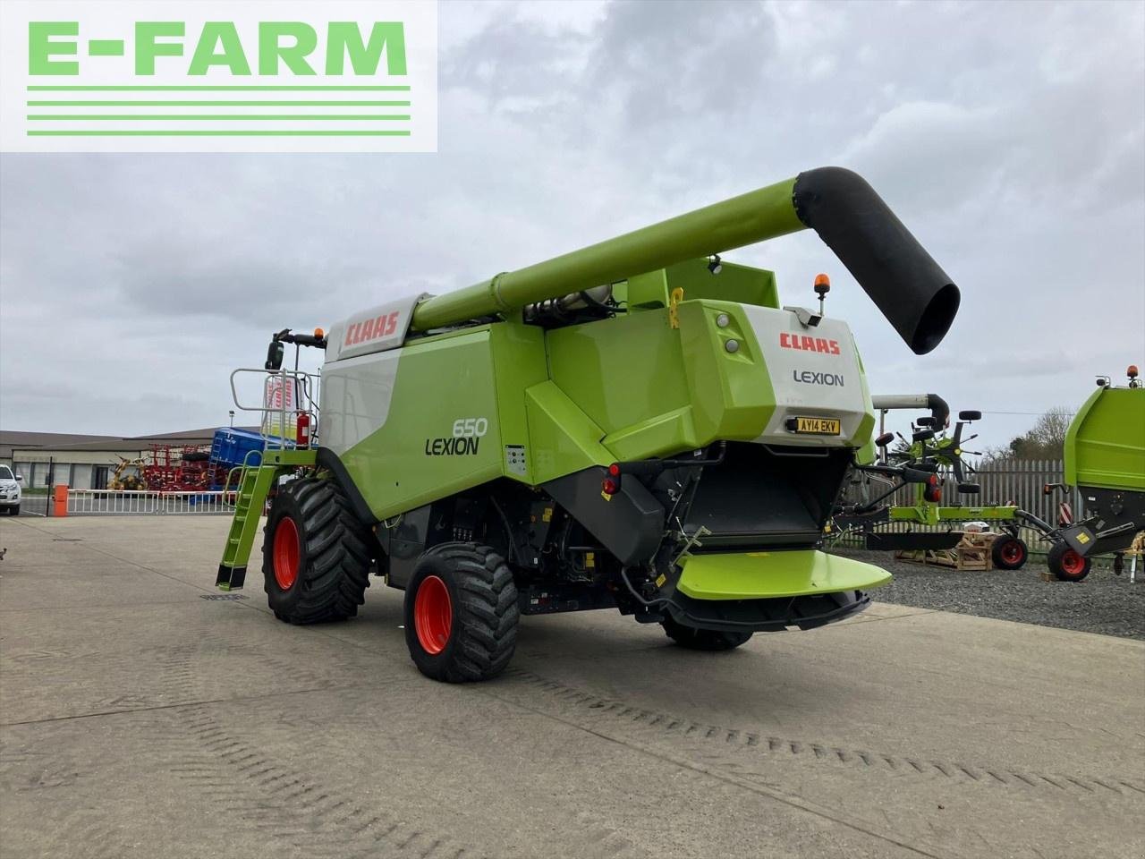 Mähdrescher типа CLAAS LEXION 650, Gebrauchtmaschine в DEREHAM (Фотография 8)