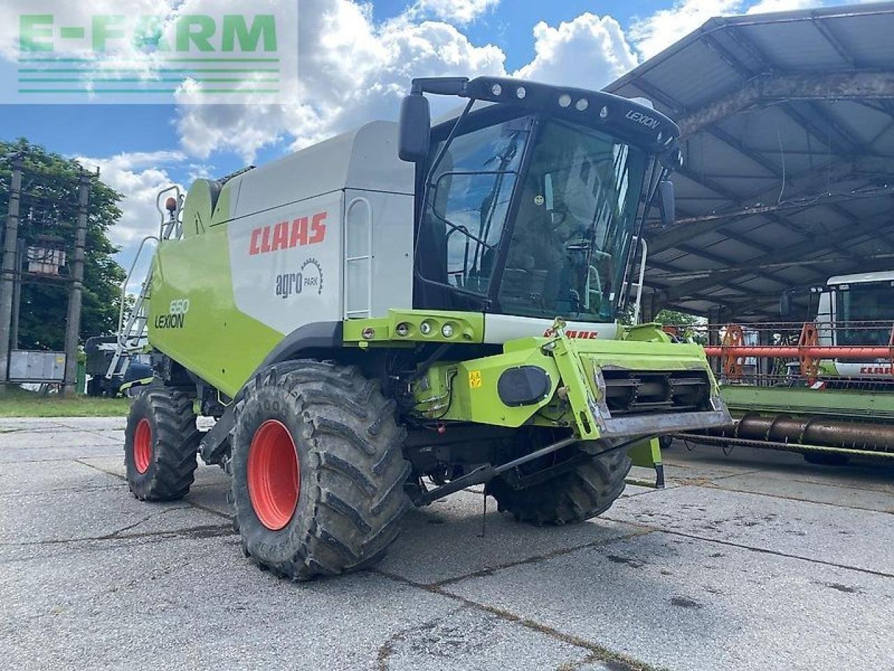 Mähdrescher типа CLAAS lexion 650, Gebrauchtmaschine в SZEGED (Фотография 2)