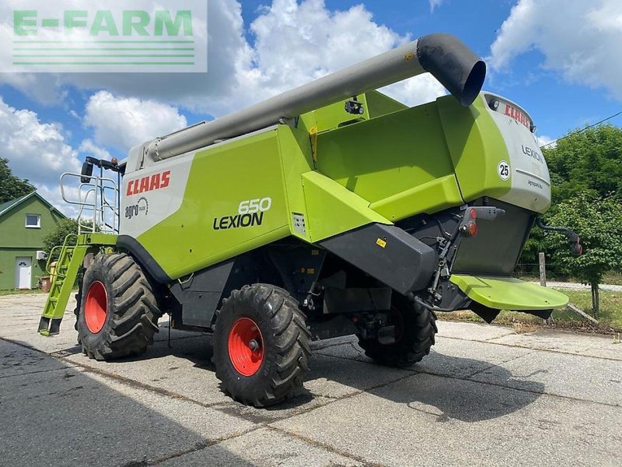 Mähdrescher типа CLAAS lexion 650, Gebrauchtmaschine в SZEGED (Фотография 4)