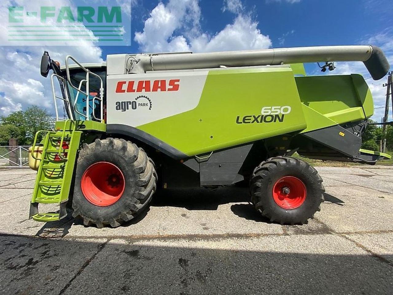 Mähdrescher типа CLAAS lexion 650, Gebrauchtmaschine в SZEGED (Фотография 9)
