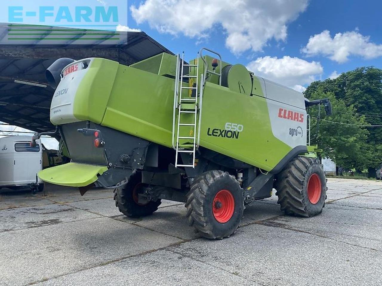 Mähdrescher типа CLAAS lexion 650, Gebrauchtmaschine в SZEGED (Фотография 3)