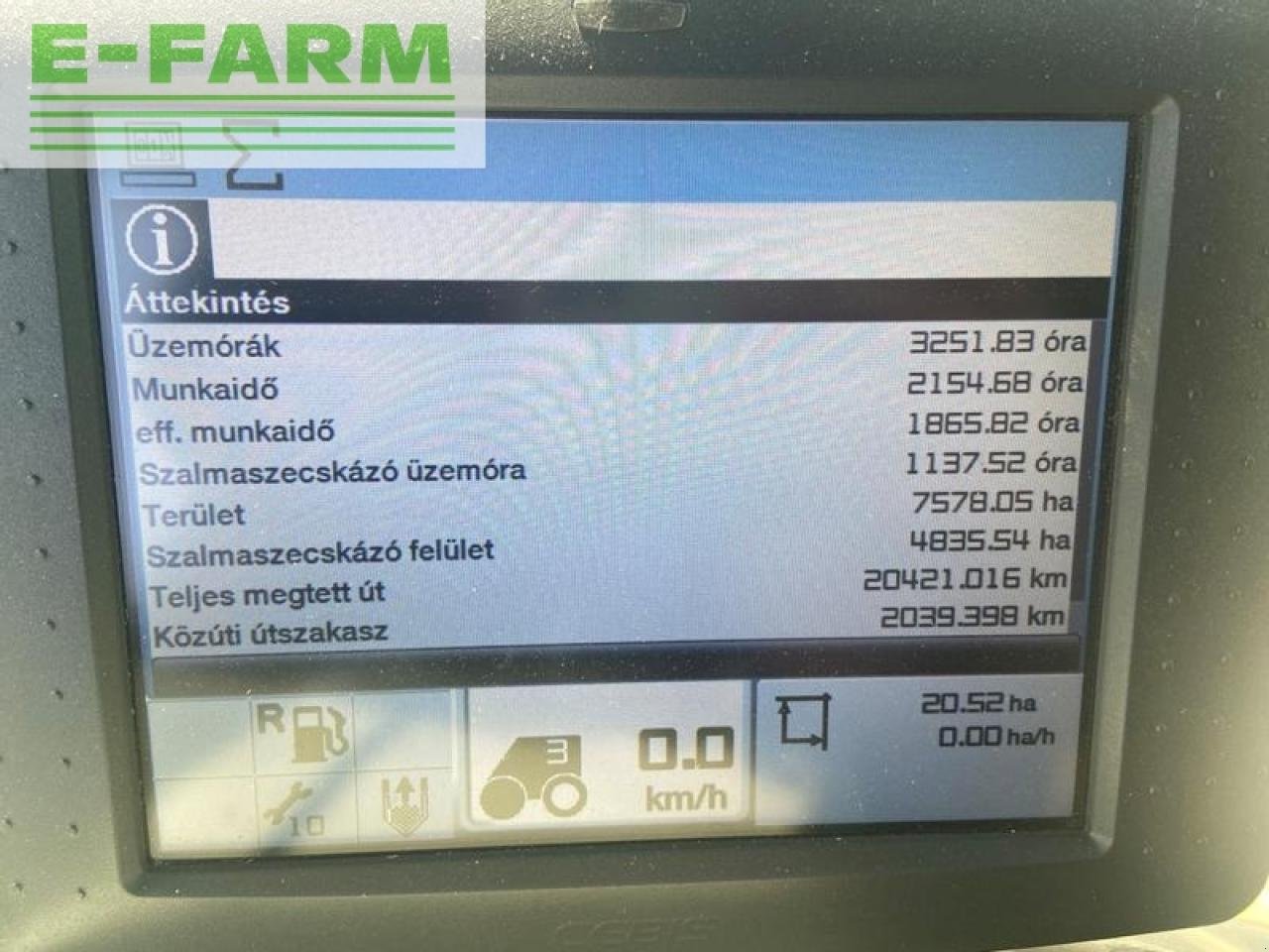 Mähdrescher des Typs CLAAS lexion 650, Gebrauchtmaschine in SZEGED (Bild 10)