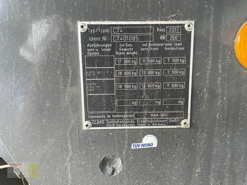 Mähdrescher typu CLAAS Lexion 650, Gebrauchtmaschine v Reinheim (Obrázek 4)
