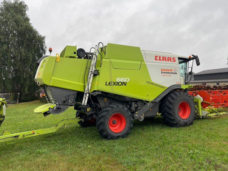 Mähdrescher typu CLAAS Lexion 660 (Stage IIIb), Gebrauchtmaschine v Grund