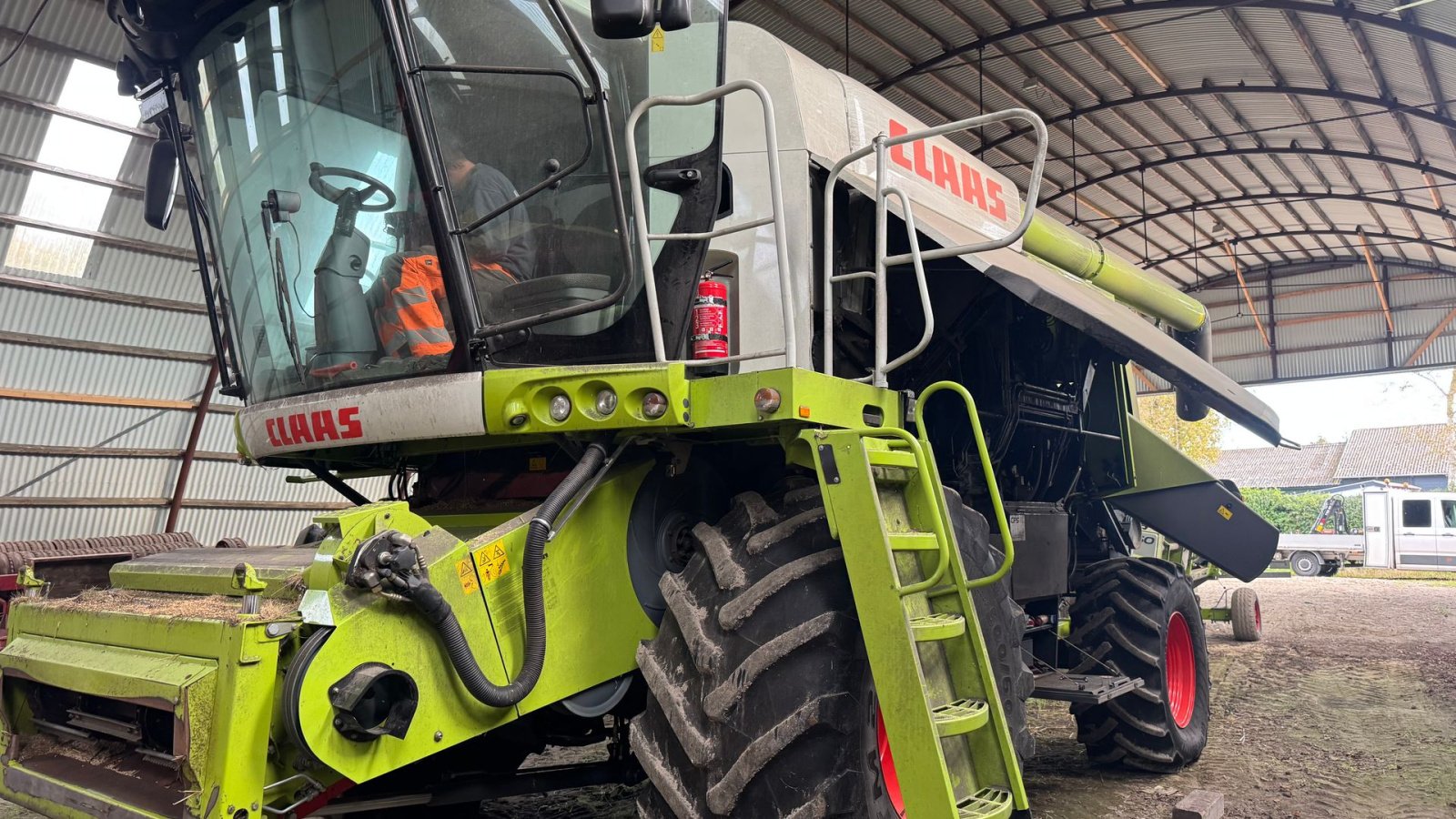 Mähdrescher typu CLAAS LEXION 660, Gebrauchtmaschine w Ringe (Zdjęcie 4)