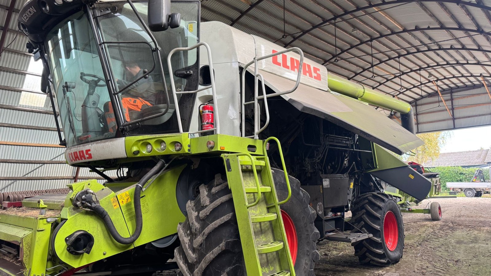 Mähdrescher typu CLAAS LEXION 660, Gebrauchtmaschine w Ringe (Zdjęcie 5)