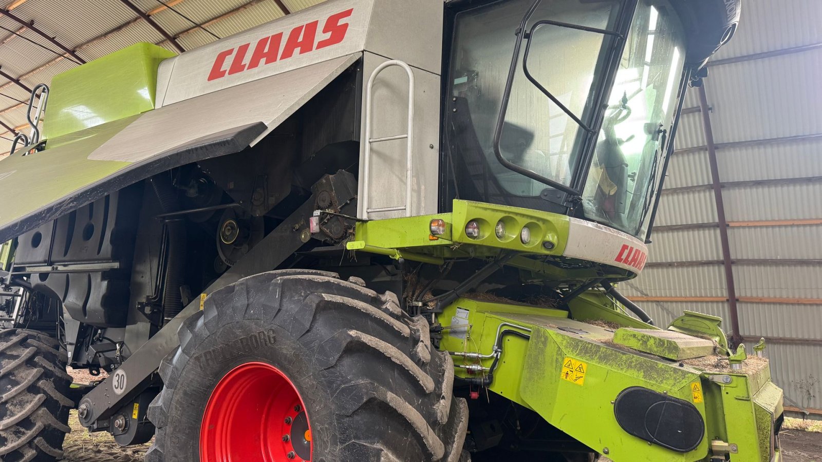 Mähdrescher typu CLAAS LEXION 660, Gebrauchtmaschine w Ringe (Zdjęcie 3)