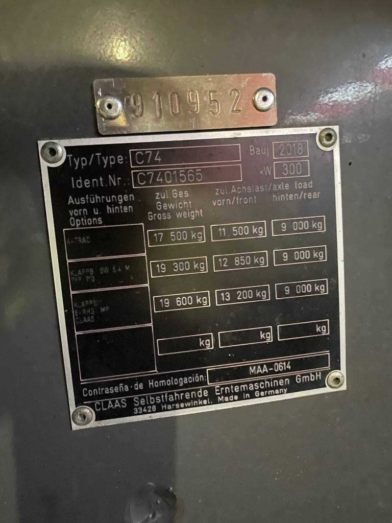 Mähdrescher del tipo CLAAS Lexion 660, Gebrauchtmaschine In Ribe (Immagine 1)