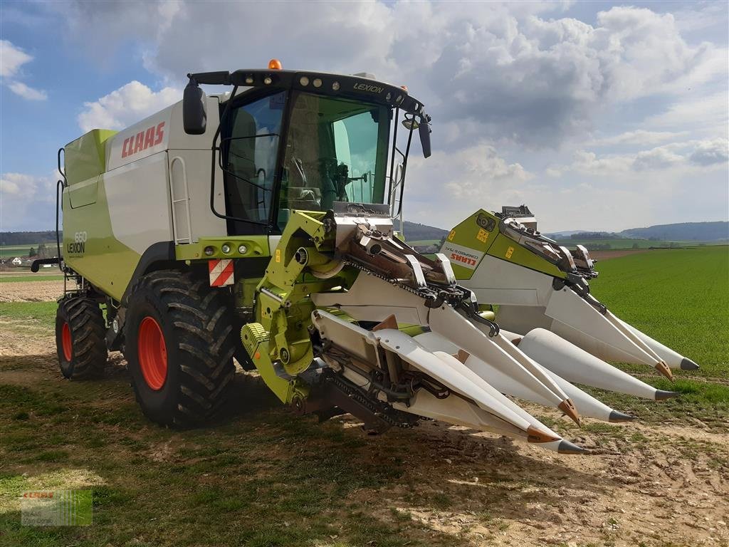 Mähdrescher des Typs CLAAS Lexion 660, Gebrauchtmaschine in Wassertrüdingen (Bild 14)